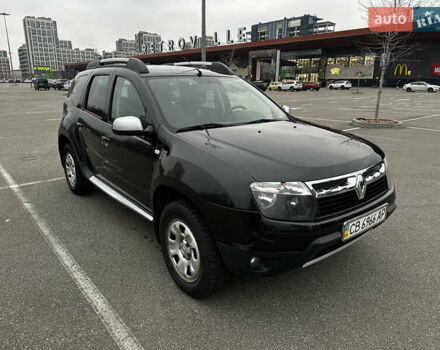 Черный Рено Дастер, объемом двигателя 1.6 л и пробегом 97 тыс. км за 8900 $, фото 1 на Automoto.ua