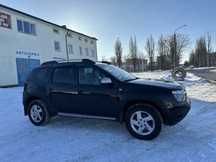 Черный Рено Дастер, объемом двигателя 1.5 л и пробегом 160 тыс. км за 8700 $, фото 1 на Automoto.ua
