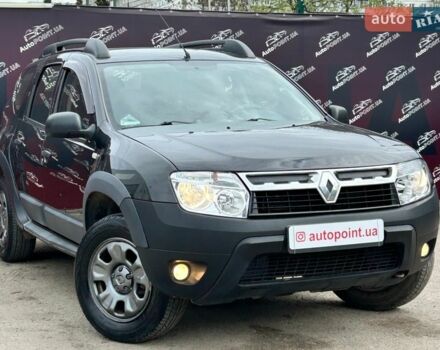 Черный Рено Дастер, объемом двигателя 1.6 л и пробегом 120 тыс. км за 8500 $, фото 1 на Automoto.ua
