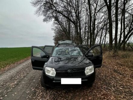 Черный Рено Дастер, объемом двигателя 1.6 л и пробегом 198 тыс. км за 6700 $, фото 1 на Automoto.ua
