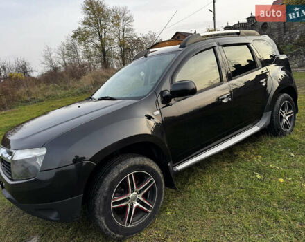 Черный Рено Дастер, объемом двигателя 1.6 л и пробегом 166 тыс. км за 9700 $, фото 1 на Automoto.ua