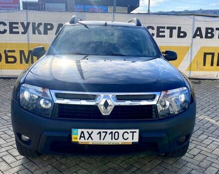Черный Рено Дастер, объемом двигателя 1.6 л и пробегом 95 тыс. км за 10500 $, фото 1 на Automoto.ua