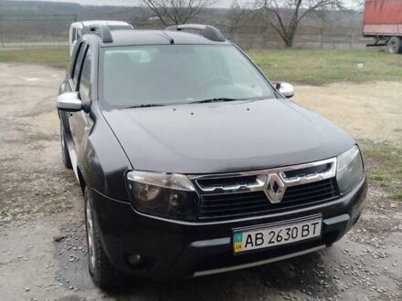 Черный Рено Дастер, объемом двигателя 1.46 л и пробегом 242 тыс. км за 7900 $, фото 1 на Automoto.ua