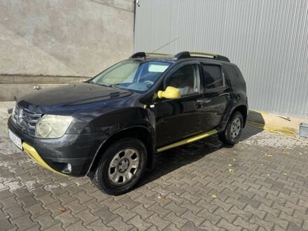 Черный Рено Дастер, объемом двигателя 1 л и пробегом 400 тыс. км за 7200 $, фото 1 на Automoto.ua