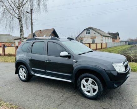 Черный Рено Дастер, объемом двигателя 1.5 л и пробегом 73 тыс. км за 12300 $, фото 1 на Automoto.ua