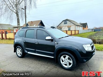 Черный Рено Дастер, объемом двигателя 1.5 л и пробегом 73 тыс. км за 12300 $, фото 1 на Automoto.ua