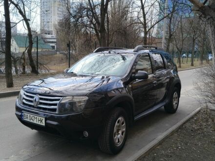 Черный Рено Дастер, объемом двигателя 1.5 л и пробегом 205 тыс. км за 8000 $, фото 1 на Automoto.ua