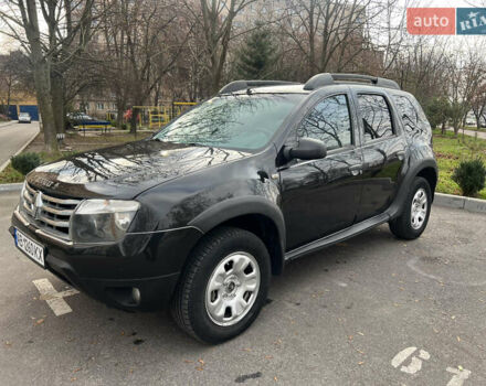 Черный Рено Дастер, объемом двигателя 1.46 л и пробегом 198 тыс. км за 7999 $, фото 1 на Automoto.ua