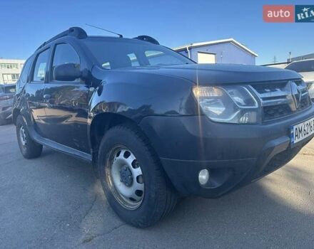 Черный Рено Дастер, объемом двигателя 1.5 л и пробегом 205 тыс. км за 8300 $, фото 1 на Automoto.ua