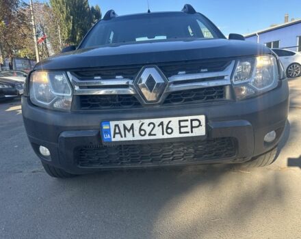 Черный Рено Дастер, объемом двигателя 1.5 л и пробегом 205 тыс. км за 8300 $, фото 1 на Automoto.ua