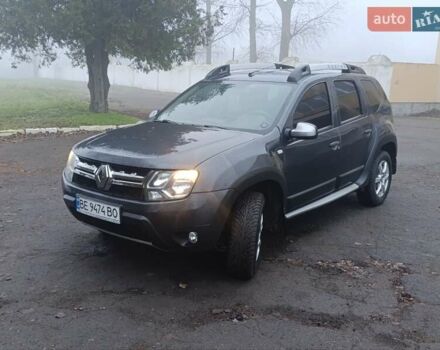 Черный Рено Дастер, объемом двигателя 1.46 л и пробегом 163 тыс. км за 11650 $, фото 1 на Automoto.ua