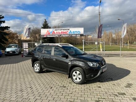 Черный Рено Дастер, объемом двигателя 1.5 л и пробегом 89 тыс. км за 15999 $, фото 1 на Automoto.ua