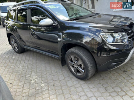 Черный Рено Дастер, объемом двигателя 1.46 л и пробегом 50 тыс. км за 16800 $, фото 1 на Automoto.ua