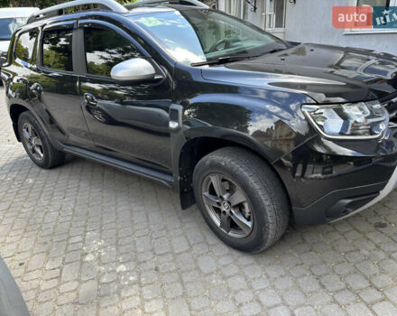 Черный Рено Дастер, объемом двигателя 1.46 л и пробегом 50 тыс. км за 16800 $, фото 1 на Automoto.ua