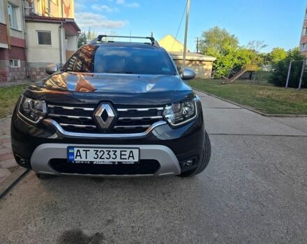 Черный Рено Дастер, объемом двигателя 1.6 л и пробегом 108 тыс. км за 16500 $, фото 1 на Automoto.ua