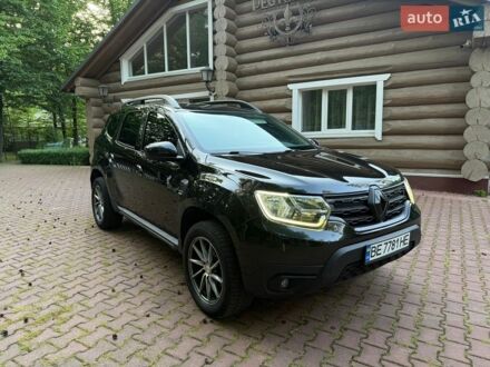 Черный Рено Дастер, объемом двигателя 1.5 л и пробегом 181 тыс. км за 16400 $, фото 1 на Automoto.ua
