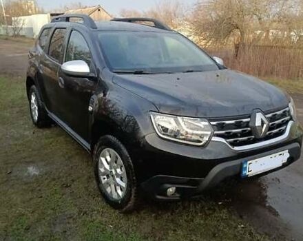 Черный Рено Дастер, объемом двигателя 1.5 л и пробегом 5 тыс. км за 23000 $, фото 1 на Automoto.ua