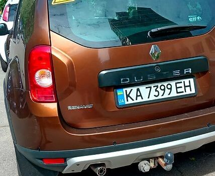 Коричневый Рено Дастер, объемом двигателя 1.6 л и пробегом 116 тыс. км за 7699 $, фото 2 на Automoto.ua