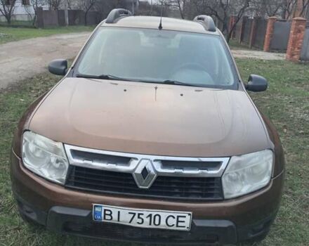 Коричневый Рено Дастер, объемом двигателя 1.6 л и пробегом 230 тыс. км за 7000 $, фото 1 на Automoto.ua