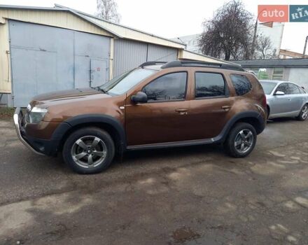 Коричневый Рено Дастер, объемом двигателя 1.46 л и пробегом 188 тыс. км за 9200 $, фото 5 на Automoto.ua