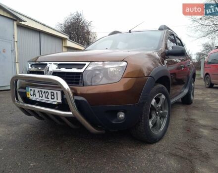 Коричневый Рено Дастер, объемом двигателя 1.46 л и пробегом 188 тыс. км за 9200 $, фото 2 на Automoto.ua