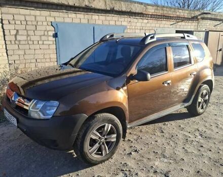 Коричневый Рено Дастер, объемом двигателя 1.45 л и пробегом 142 тыс. км за 10500 $, фото 1 на Automoto.ua