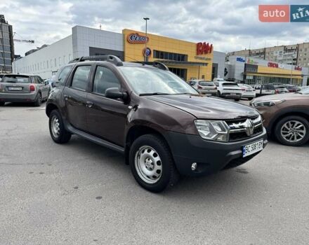 Коричневый Рено Дастер, объемом двигателя 1.46 л и пробегом 72 тыс. км за 9100 $, фото 1 на Automoto.ua