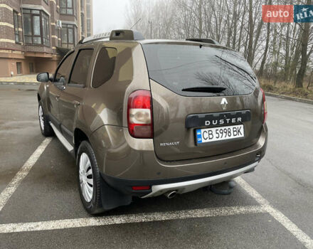 Коричневый Рено Дастер, объемом двигателя 1.46 л и пробегом 198 тыс. км за 9500 $, фото 3 на Automoto.ua