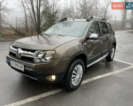 Коричневый Рено Дастер, объемом двигателя 1.46 л и пробегом 198 тыс. км за 9500 $, фото 1 на Automoto.ua