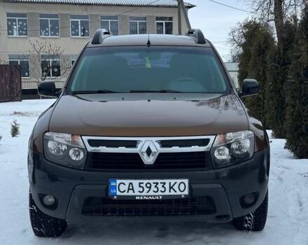 Коричневый Рено Дастер, объемом двигателя 1.46 л и пробегом 368 тыс. км за 7700 $, фото 1 на Automoto.ua