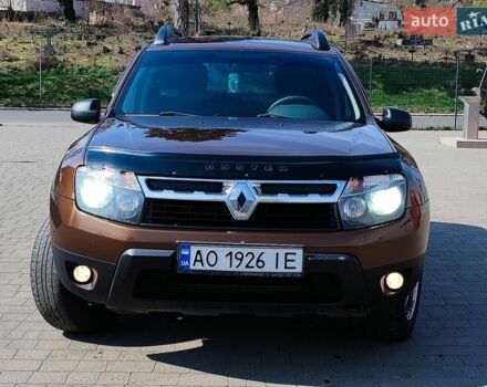 Коричневый Рено Дастер, объемом двигателя 1.46 л и пробегом 179 тыс. км за 9200 $, фото 1 на Automoto.ua
