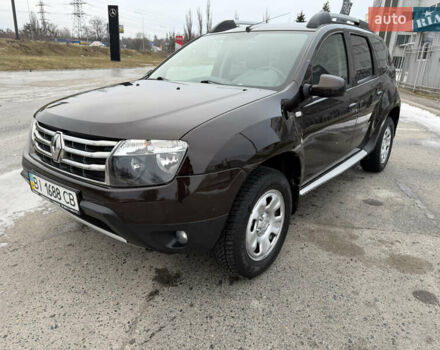 Коричневый Рено Дастер, объемом двигателя 1.5 л и пробегом 88 тыс. км за 11200 $, фото 1 на Automoto.ua