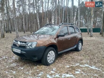 Рено Дастер 2015 в Чернигове на Automoto.ua Коричневый Рено Дастер, объемом двигателя 1.45 л и пробегом 195 тыс. км за 11500 $, фото 1 на Automoto.ua