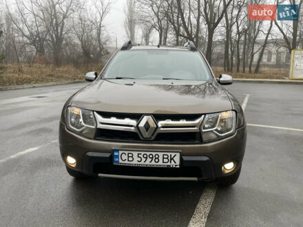 Коричневый Рено Дастер, объемом двигателя 1.46 л и пробегом 198 тыс. км за 9500 $, фото 1 на Automoto.ua