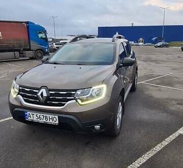 Коричневый Рено Дастер, объемом двигателя 1.46 л и пробегом 120 тыс. км за 16000 $, фото 1 на Automoto.ua