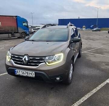 Коричневый Рено Дастер, объемом двигателя 1.46 л и пробегом 120 тыс. км за 16000 $, фото 1 на Automoto.ua