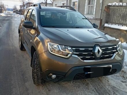 Коричневый Рено Дастер, объемом двигателя 1.5 л и пробегом 99 тыс. км за 335 $, фото 1 на Automoto.ua