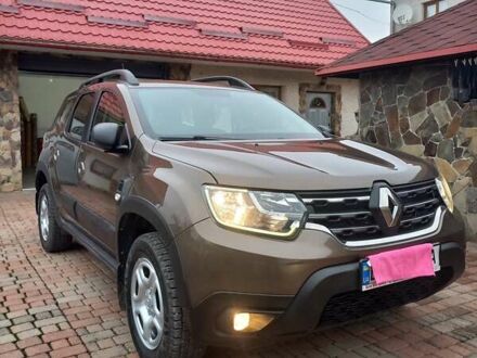 Коричневый Рено Дастер, объемом двигателя 1.46 л и пробегом 110 тыс. км за 16650 $, фото 1 на Automoto.ua