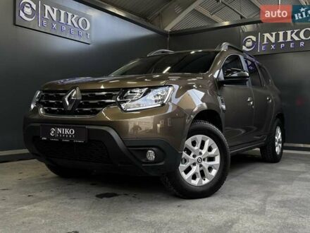 Коричневый Рено Дастер, объемом двигателя 1.5 л и пробегом 203 тыс. км за 14500 $, фото 1 на Automoto.ua