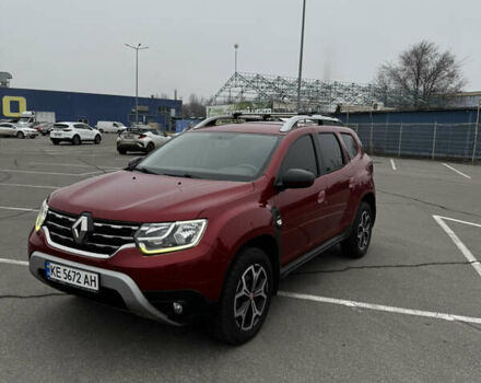 Красный Рено Дастер, объемом двигателя 1.5 л и пробегом 183 тыс. км за 16300 $, фото 1 на Automoto.ua