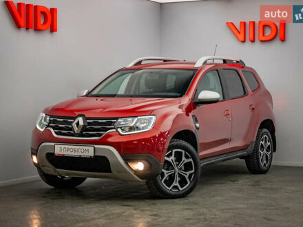 Красный Рено Дастер, объемом двигателя 1.5 л и пробегом 191 тыс. км за 14686 $, фото 1 на Automoto.ua