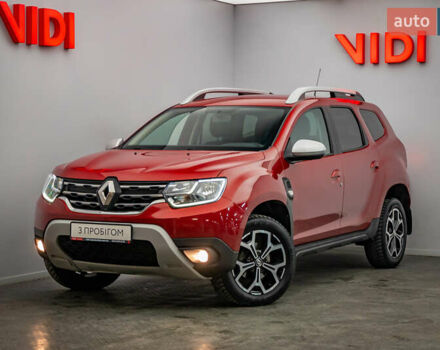 Красный Рено Дастер, объемом двигателя 1.5 л и пробегом 191 тыс. км за 14686 $, фото 1 на Automoto.ua