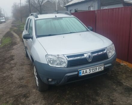 Серый Рено Дастер, объемом двигателя 1.5 л и пробегом 245 тыс. км за 7200 $, фото 1 на Automoto.ua