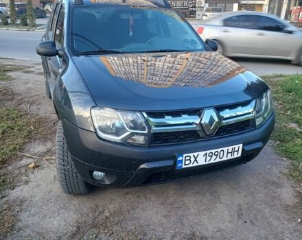 Рено Дастер 2016 в Каменце-Подольском на Automoto.ua Серый Рено Дастер, объемом двигателя 1.5 л и пробегом 191 тыс. км за 10500 $, фото 3 на Automoto.ua