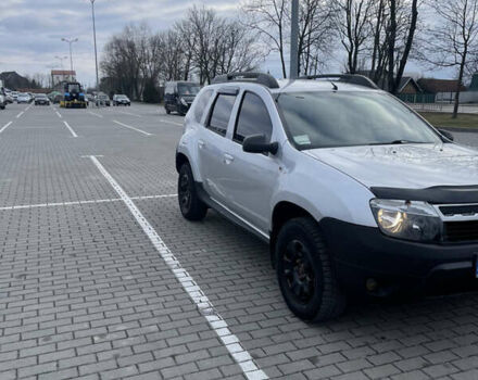 Серый Рено Дастер, объемом двигателя 1.45 л и пробегом 160 тыс. км за 8849 $, фото 3 на Automoto.ua