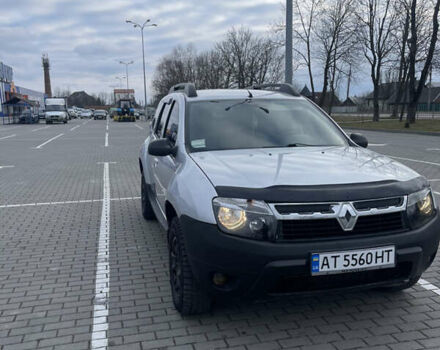 Серый Рено Дастер, объемом двигателя 1.45 л и пробегом 160 тыс. км за 8849 $, фото 1 на Automoto.ua
