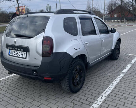 Серый Рено Дастер, объемом двигателя 1.45 л и пробегом 160 тыс. км за 8849 $, фото 4 на Automoto.ua