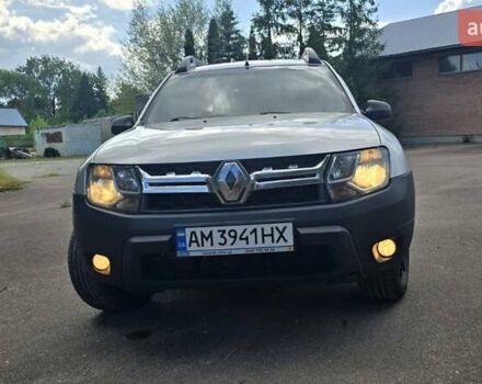 Серый Рено Дастер, объемом двигателя 1.46 л и пробегом 170 тыс. км за 9600 $, фото 13 на Automoto.ua