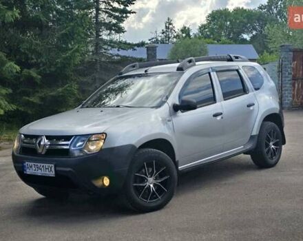 Серый Рено Дастер, объемом двигателя 1.46 л и пробегом 170 тыс. км за 9600 $, фото 12 на Automoto.ua