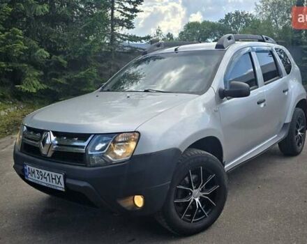 Серый Рено Дастер, объемом двигателя 1.5 л и пробегом 170 тыс. км за 9150 $, фото 4 на Automoto.ua